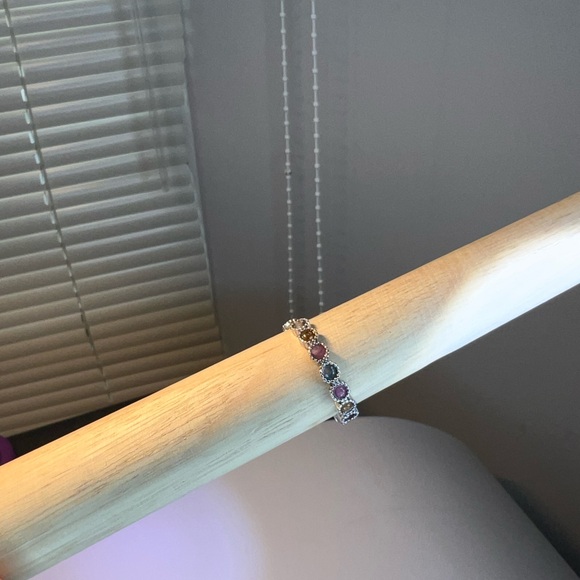 Natural Tourmaline Ring Open End self adjust size - Picture 5 of 6